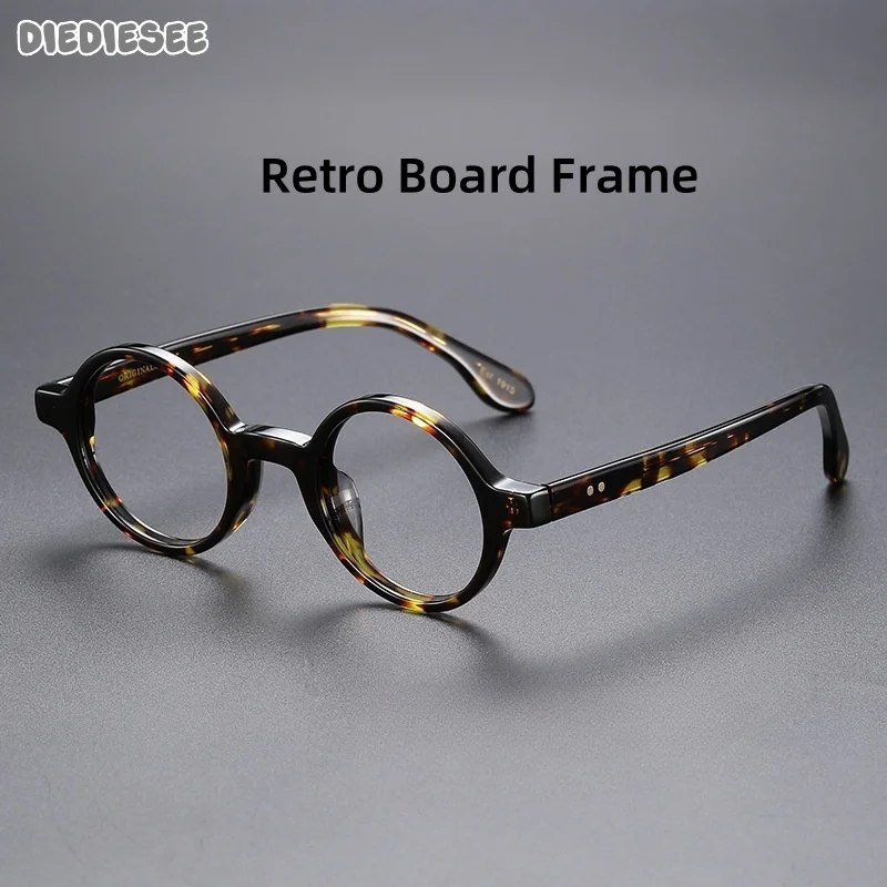 DIEDIESEE Anti Blue Light Tortoiseshell Colored Eyeglass Frame Retro Small Round Frame Optical Prescription Eyeglass Frame
DIEDIESEE Anti Blue Light Tortoiseshell Colored Eyeglass Frame Retro Small Round Frame Optical Prescription Eyeglass Frame