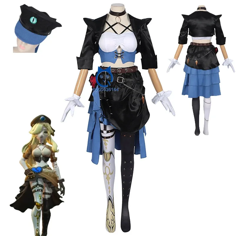 Game Demon Cop Aileen Cosplay Costume Hat Glasses Full Set Suit for Women Girls Adult Childs Clothes Role Play Comic Con Uniform
Game Demon Cop Aileen Cosplay Costume Hat Glasses Full Set Suit for Women Girls Adult Childs Clothes Role Play Comic Con Uniform