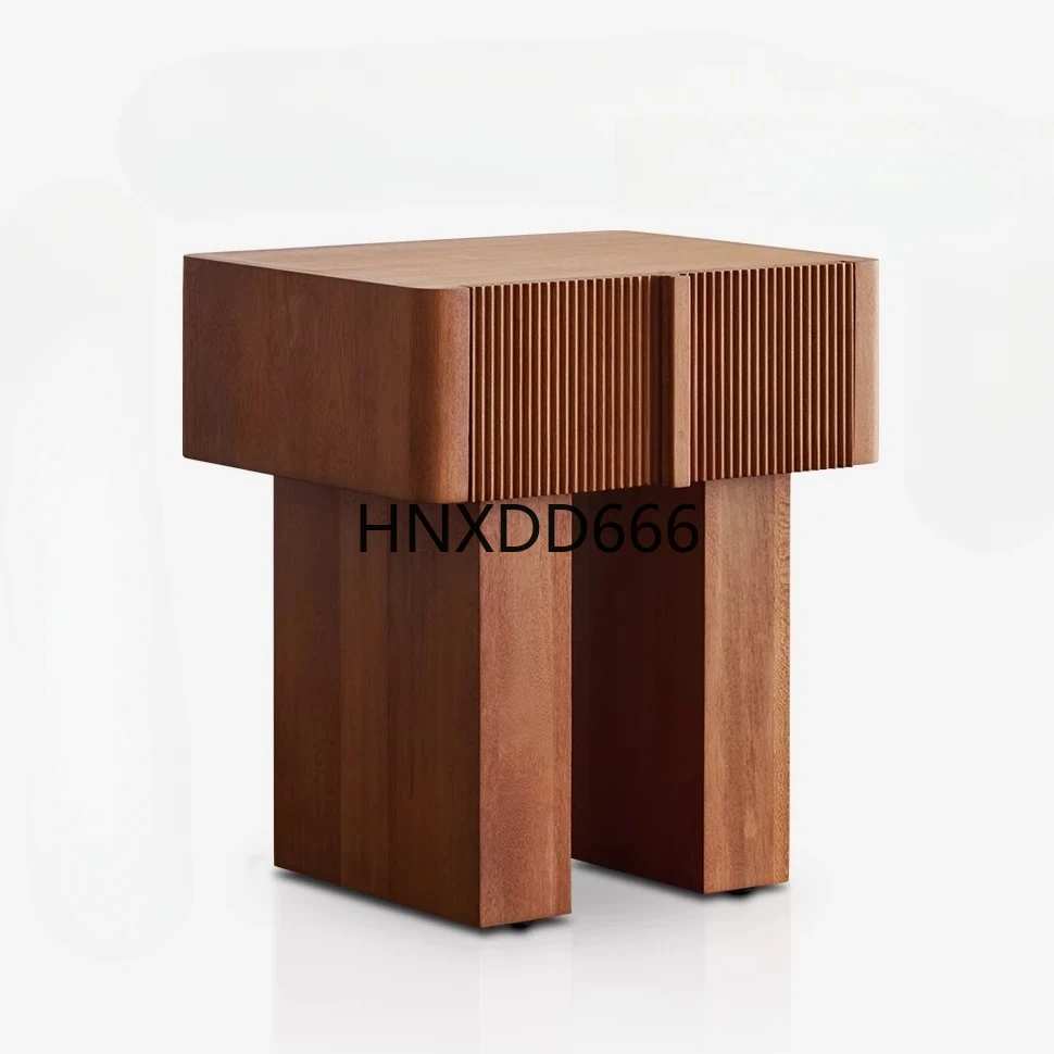 Bedside table retro style bedroom solid wood rack medium ancient style bedside storage cabinet advanced sense
Bedside table retro style bedroom solid wood rack medium ancient style bedside storage cabinet advanced sense