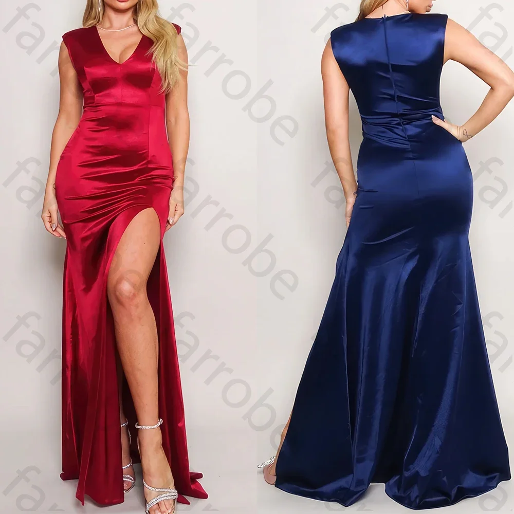 Customized Sleeveless Shoulder Slitted Maxi Dress A-Line Evening Dresses Prom Gown Exquisite High Quality Party Gowns for Women
Customized Sleeveless Shoulder Slitted Maxi Dress A-Line Evening Dresses Prom Gown Exquisite High Quality Party Gowns for Women