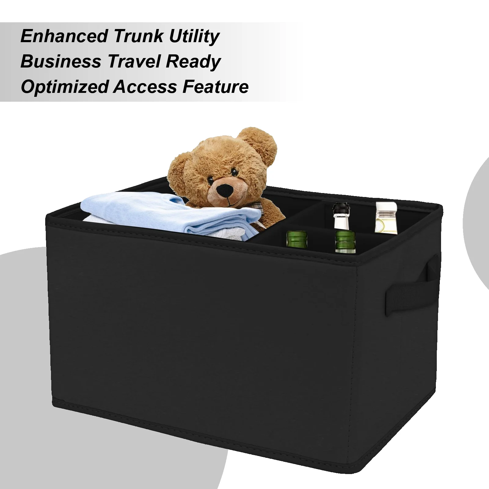 Trunk Storage Box Multi Compartment Car Organizer Space-Saving Foldable Leather Bin No Lid Holder For Van Truck Driver Groceries
Trunk Storage Box Multi Compartment Car Organizer Space-Saving Foldable Leather Bin No Lid Holder For Van Truck Driver Groceries