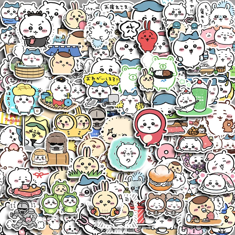 100pcs Hot Cartoon Chiikawas Series Sticker Cute Character Printing Creativity Notebook Guitar Desk Waterproof Sticker Gifts
100pcs Hot Cartoon Chiikawas Series Sticker Cute Character Printing Creativity Notebook Guitar Desk Waterproof Sticker Gifts