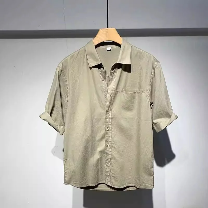 Summer Large Size 300 Pounds Trendy Business Lightweight Short Sleeve Men's Shirt Design Sensation Top Casual Style
Summer Large Size 300 Pounds Trendy Business Lightweight Short Sleeve Men's Shirt Design Sensation Top Casual Style