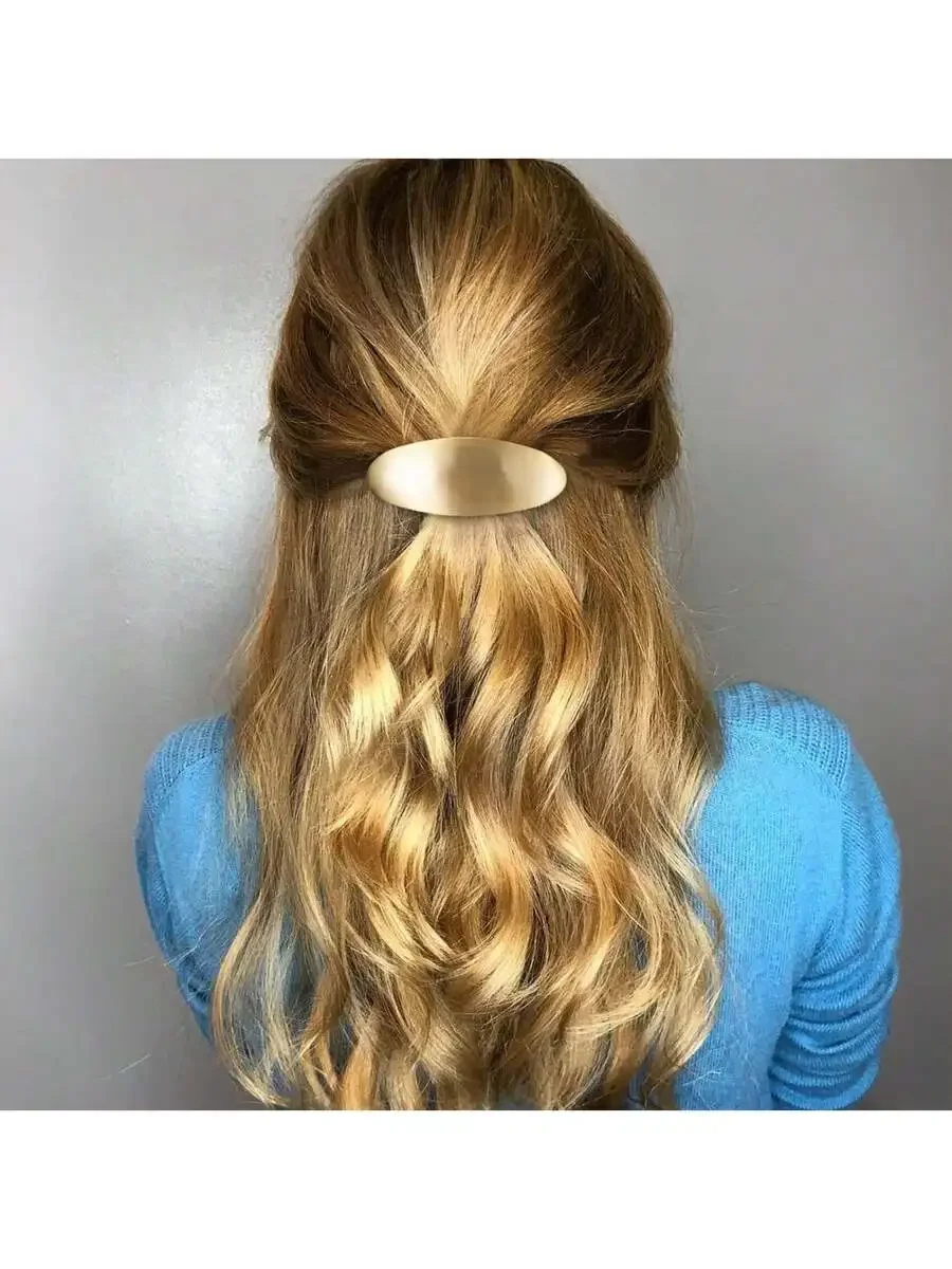 3 Inch Oval Metal Hair Barrette Vintage Style Hair Clip For Women Long Thick Hair Formal Wedding Prom Accessories
3 Inch Oval Metal Hair Barrette Vintage Style Hair Clip For Women Long Thick Hair Formal Wedding Prom Accessories