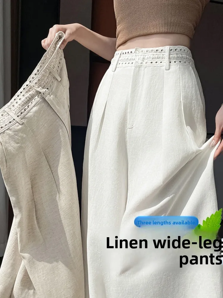 Kumikumi Casual Straight Leg Pants High Waist Wide Leg Loose Fit Color Summer Slimming Women's Long Trousers
Kumikumi Casual Straight Leg Pants High Waist Wide Leg Loose Fit Color Summer Slimming Women's Long Trousers