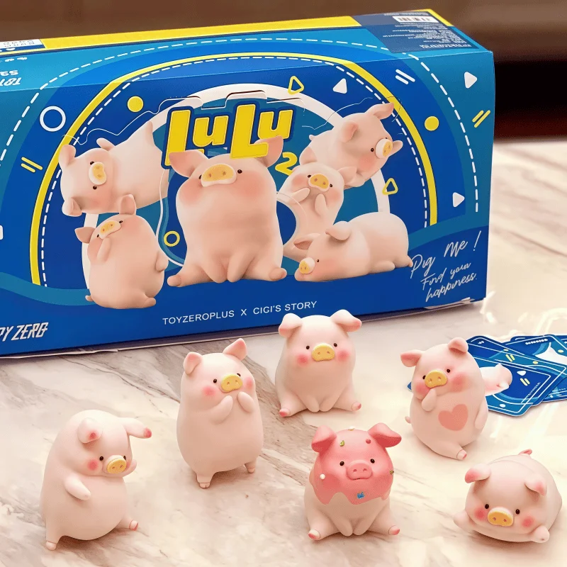 Genuine Lulu Pig Classic Blind Box Collectible Figurine Cute Little Pig Decoration Holiday Gift Trendy Toy Collectibles Toy
Genuine Lulu Pig Classic Blind Box Collectible Figurine Cute Little Pig Decoration Holiday Gift Trendy Toy Collectibles Toy