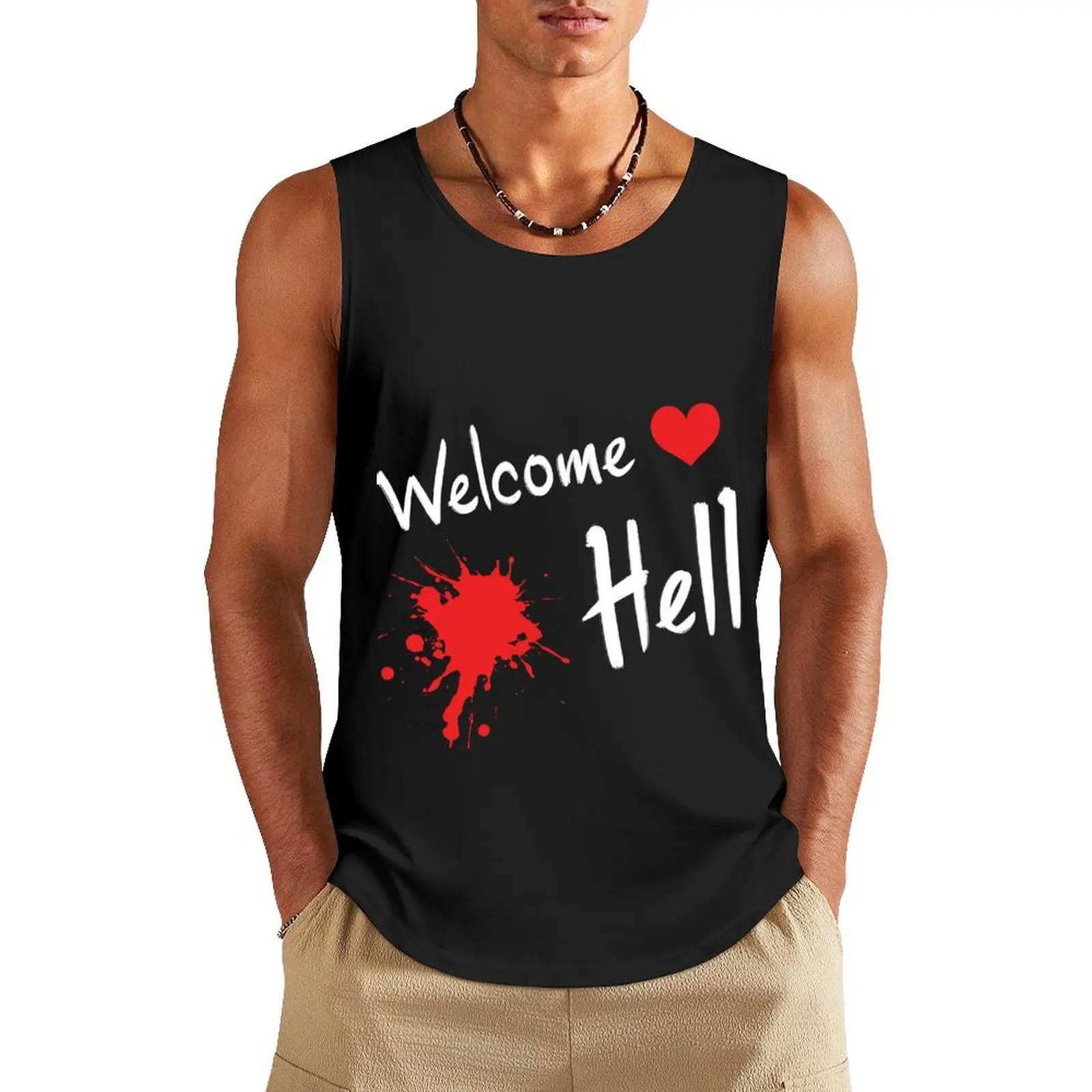 Touhou Project - Welcome Hell Tank Top anime t-shirts Vests bodybuilding t-shirt fitness
Touhou Project - Welcome Hell Tank Top anime t-shirts Vests bodybuilding t-shirt fitness