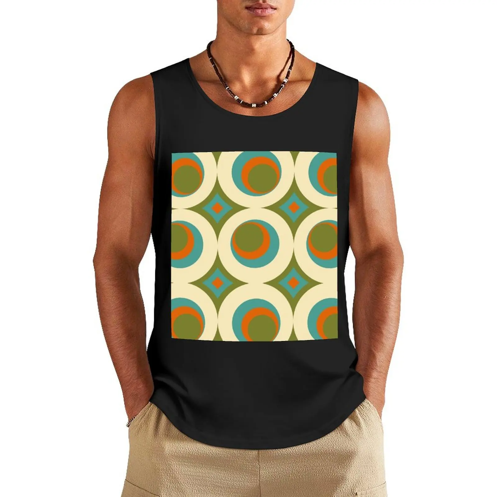 Mid-Century Modern Funk 2 Tank Top Men's gym t-shirt Men's sleeveless t-shirt gym wear men gym Men's t-shirts
Mid-Century Modern Funk 2 Tank Top Men's gym t-shirt Men's sleeveless t-shirt gym wear men gym Men's t-shirts