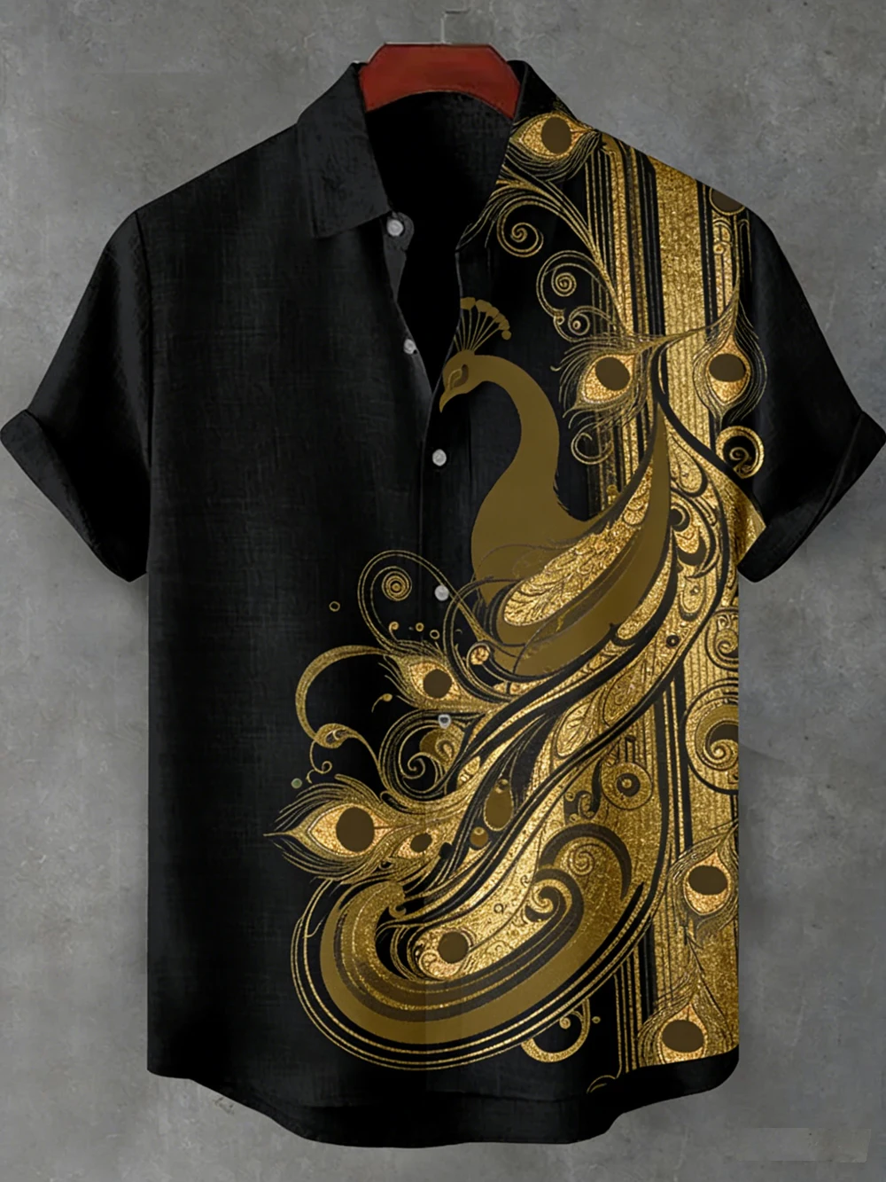 Summer Men's new retro linen short-sleeved lapel shirt bird peacock 3D printed shirt Hawaiian vacation designer clothes for men
Summer Men's new retro linen short-sleeved lapel shirt bird peacock 3D printed shirt Hawaiian vacation designer clothes for men