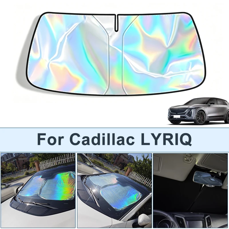 Foldable Front Windshield Sun Shade For Cadillac LYRIQ UV Reflective Sun Protection Cover Car Interior Accessories
Foldable Front Windshield Sun Shade For Cadillac LYRIQ UV Reflective Sun Protection Cover Car Interior Accessories