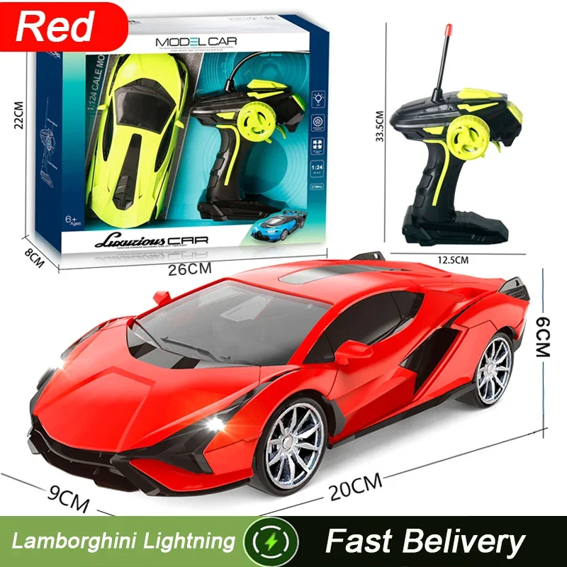 1:24 Children's Four-Way Remote Control Chargeable Car Simulation Drift Car Model Super Racing Ornaments For Christmas Children
1:24 Children's Four-Way Remote Control Chargeable Car Simulation Drift Car Model Super Racing Ornaments For Christmas Children