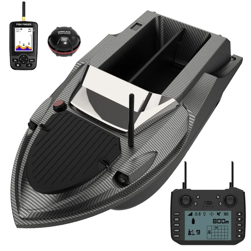 Remote Control Bait Boat High Speed Sonar New Type 180 GPS Points Plastic Fishing Trawl One Click Net Fishing Boat
Remote Control Bait Boat High Speed Sonar New Type 180 GPS Points Plastic Fishing Trawl One Click Net Fishing Boat