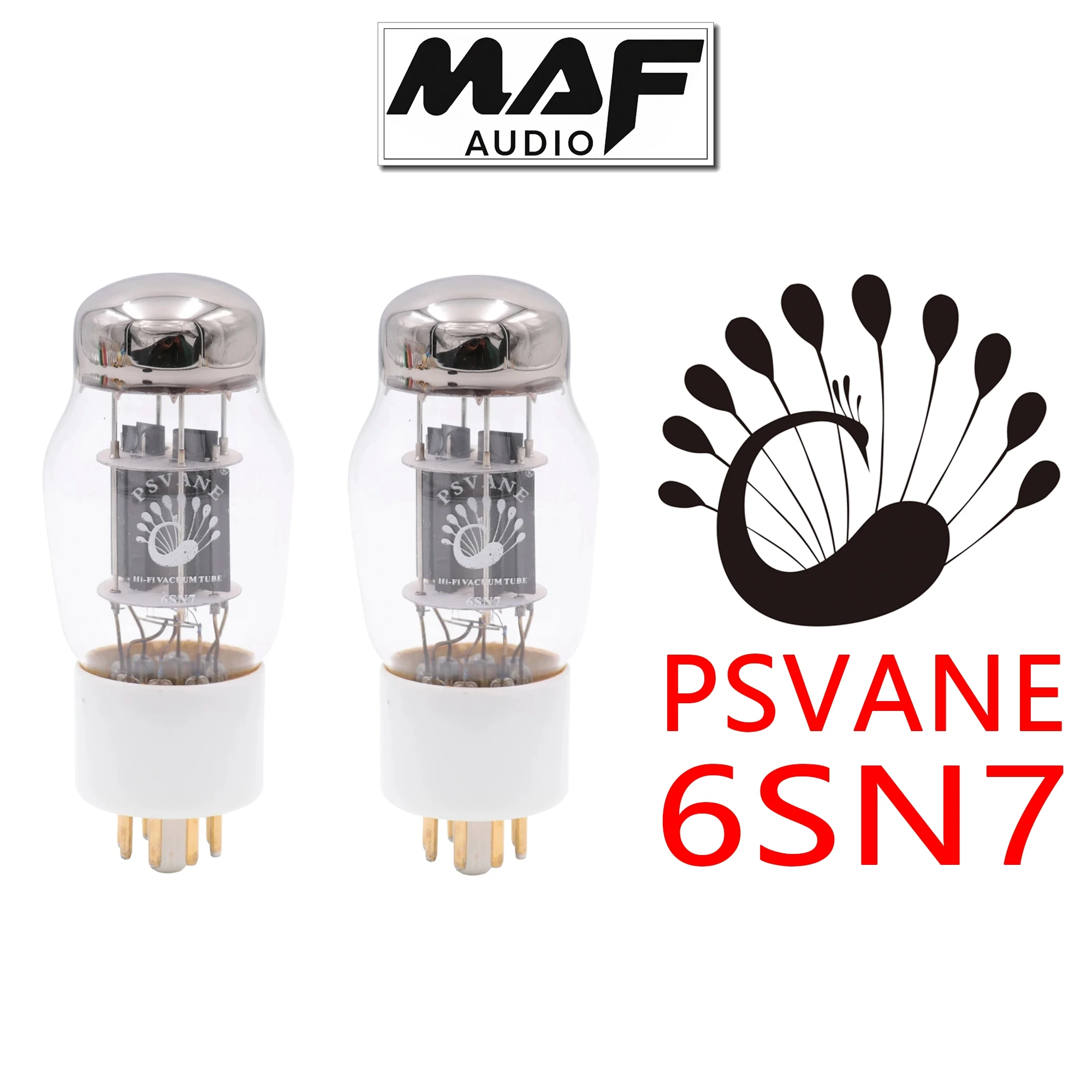 PSVANE Ceramic Base 6SN7 Vacuum Tube Repalce Shuguang EH Mullard 6SN7GT N8P 6H8C CV181 Amplifier DIY Original Factory Warranty
PSVANE Ceramic Base 6SN7 Vacuum Tube Repalce Shuguang EH Mullard 6SN7GT N8P 6H8C CV181 Amplifier DIY Original Factory Warranty