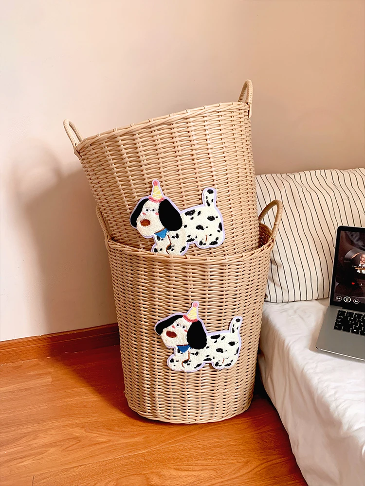 Large Capaci Cute Dog Wier Dir Laundry Basket Batoom Home Use Dir Clothes Storage Basket High Aesthetic Value
Large Capaci Cute Dog Wier Dir Laundry Basket Batoom Home Use Dir Clothes Storage Basket High Aesthetic Value