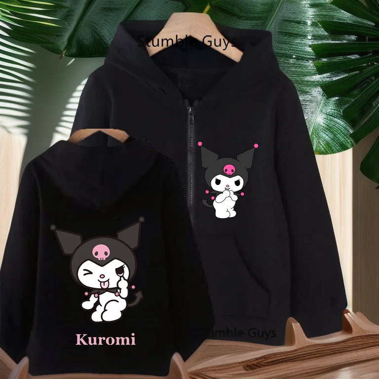 Kuromi Zipper Hoodies Girls Cinnamoroll Sweatshirt Autumn And Winter Long Sleeve Harajuku Pullovers Series Stich Casual Hooded
Kuromi Zipper Hoodies Girls Cinnamoroll Sweatshirt Autumn And Winter Long Sleeve Harajuku Pullovers Series Stich Casual Hooded