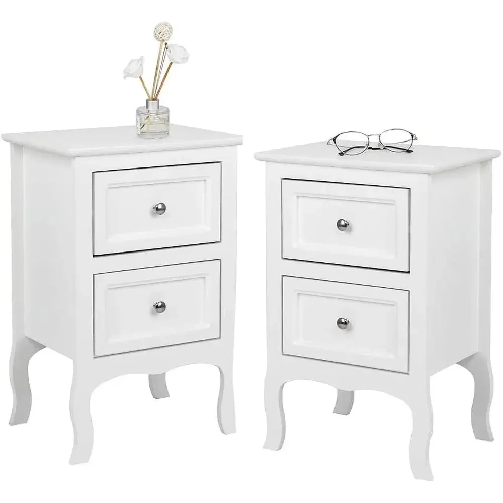 Pair of Wooden Nightstands with Drawers, Suitable for Small Spaces, Dorms, Kids' Rooms, Living Rooms, Dimensions: 16W x 12D x 24
Pair of Wooden Nightstands with Drawers, Suitable for Small Spaces, Dorms, Kids' Rooms, Living Rooms, Dimensions: 16W x 12D x 24