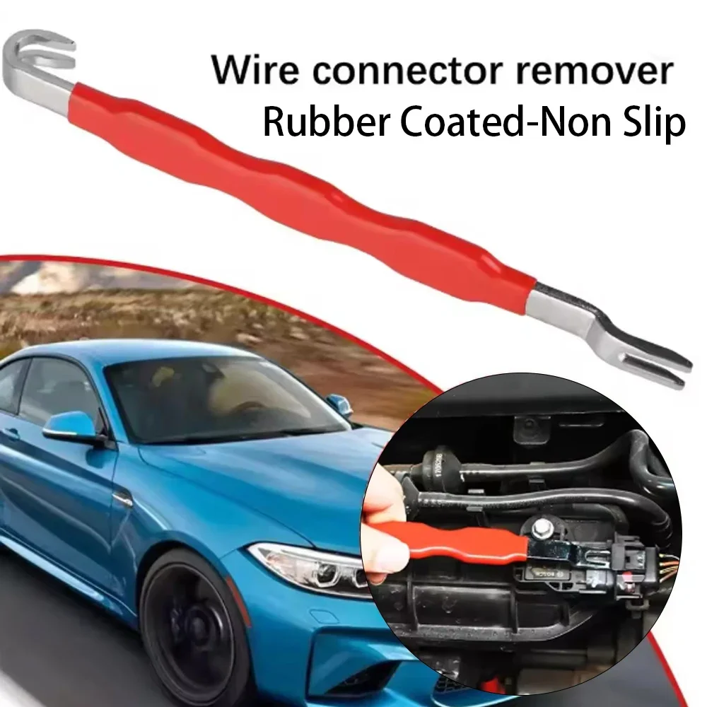 Dual Head Automotive Electrical Terminal Removal Tool with NonSlip Grip for Quick and Safe Separation of Car Wiring Connectors
Dual Head Automotive Electrical Terminal Removal Tool with NonSlip Grip for Quick and Safe Separation of Car Wiring Connectors