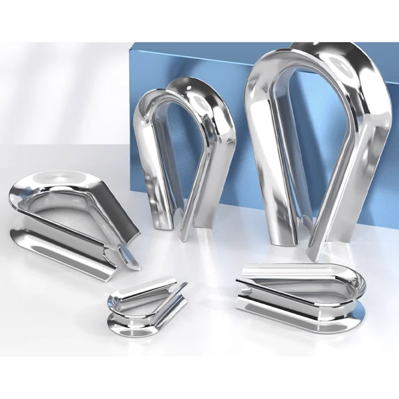 M2-M24 stainless steel 304 wire rope cable triangle thimble clamps wirerope cables840
M2-M24 stainless steel 304 wire rope cable triangle thimble clamps wirerope cables840