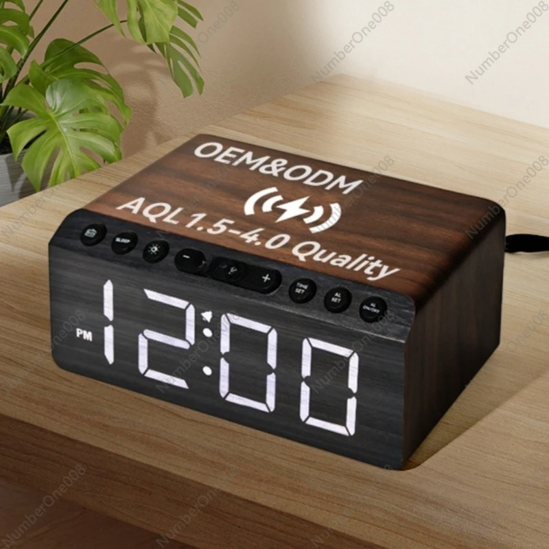 Зарядное устройство, кровать, ночь, умная прикроватная тумбочка, FM светодиодное настольное радио, электрическая настольная сигнализация, деревянные цифровые часы с беспроводной зарядкой
Зарядное устройство, кровать, ночь, умная прикроватная тумбочка, FM светодиодное настольное радио, электрическая настольная сигнализация, деревянные цифровые часы с беспроводной зарядкой