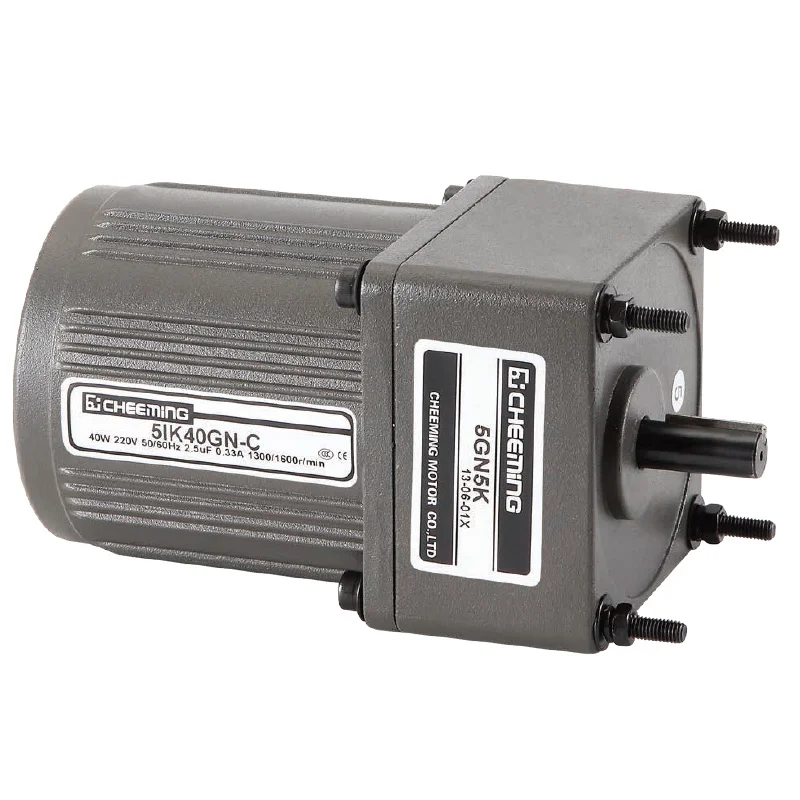 Miniature 40W AC Speed Motor Single/ Three-Phase Induction Type Reducer GearMotor
Miniature 40W AC Speed Motor Single/ Three-Phase Induction Type Reducer GearMotor