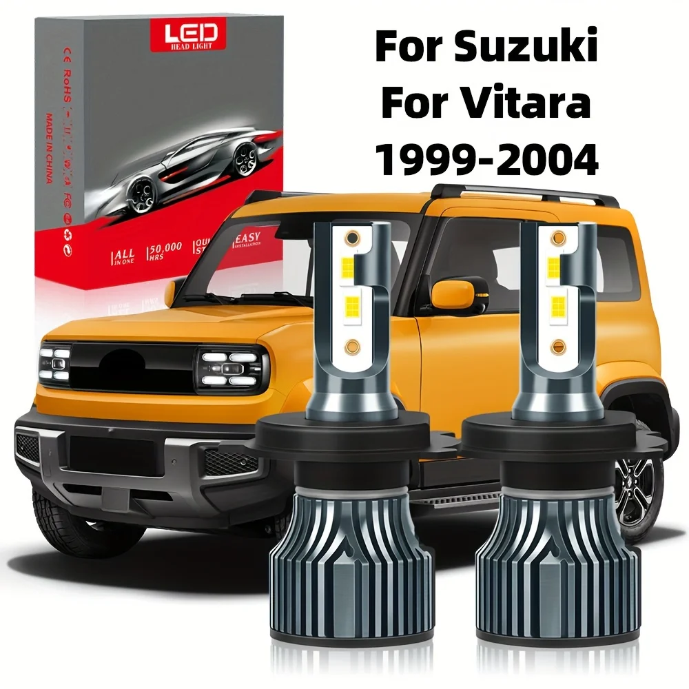 Подходит для Suzuki Vitara (1999-2004), H4, дальний и ближний свет, все в одном, ультрабелый 6500K, 200 лм/пара, М, диапазон освещения Турбовентилятор, 2 шт.
Подходит для Suzuki Vitara (1999-2004), H4, дальний и ближний свет, все в одном, ультрабелый 6500K, 200 лм/пара, М, диапазон освещения Турбовентилятор, 2 шт.