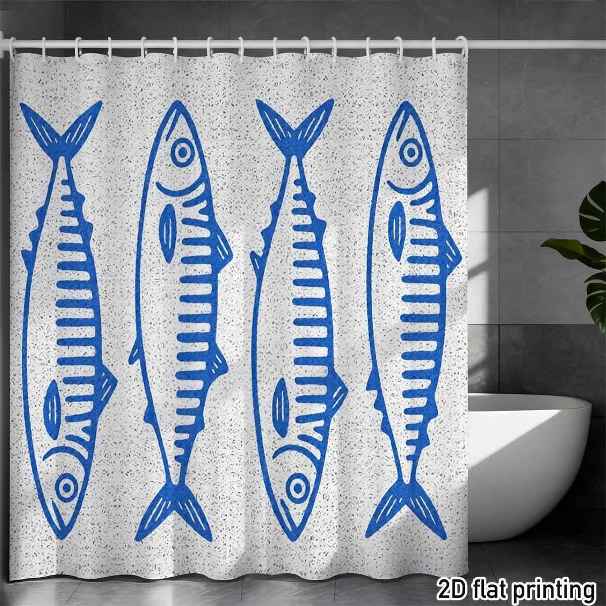 Stylish Fish Print Shower Curtain Tropical Marine Ocean Waterproof Bathroom Decor Large Size 180x180cm Shower Curtain
Stylish Fish Print Shower Curtain Tropical Marine Ocean Waterproof Bathroom Decor Large Size 180x180cm Shower Curtain