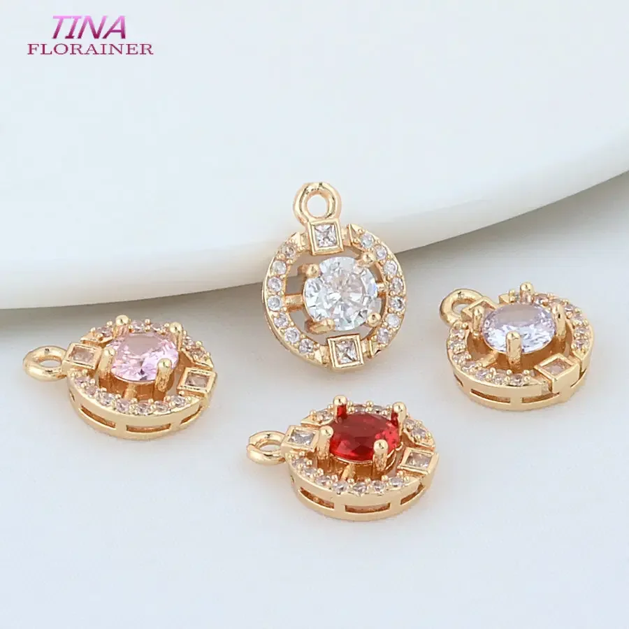 6PCS 10*13MM 14K Gold Color Brass Round Charms Pendants Necklace Earrings Jewelry Making Supplies Accessories
6PCS 10*13MM 14K Gold Color Brass Round Charms Pendants Necklace Earrings Jewelry Making Supplies Accessories