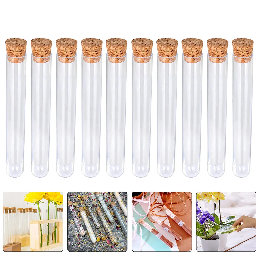 24 Pcs with Cover Cork Test Tube Tubes Ant Plastic Propagation Scientific Experiment
24 Pcs with Cover Cork Test Tube Tubes Ant Plastic Propagation Scientific Experiment