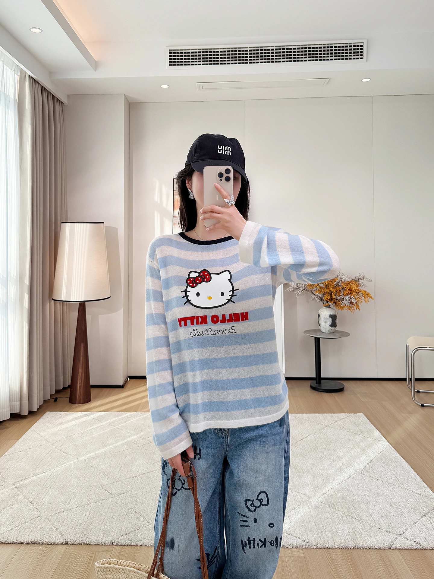 Katie Sle Women's Loose Knitted Woolen Sweater Striped Slimming Cover up Classic Cartoon Long Sve T-irt
Katie Sle Women's Loose Knitted Woolen Sweater Striped Slimming Cover up Classic Cartoon Long Sve T-irt