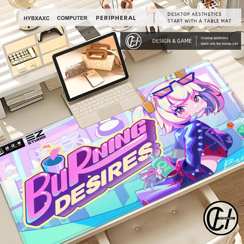 Mouse Pad PC Computer Kawaii Gaming Accessories Mousepad Burnice White ZZZ Keyboard Pad Zenless Zone Zero Anime Girl Desktop Mat
Mouse Pad PC Computer Kawaii Gaming Accessories Mousepad Burnice White ZZZ Keyboard Pad Zenless Zone Zero Anime Girl Desktop Mat