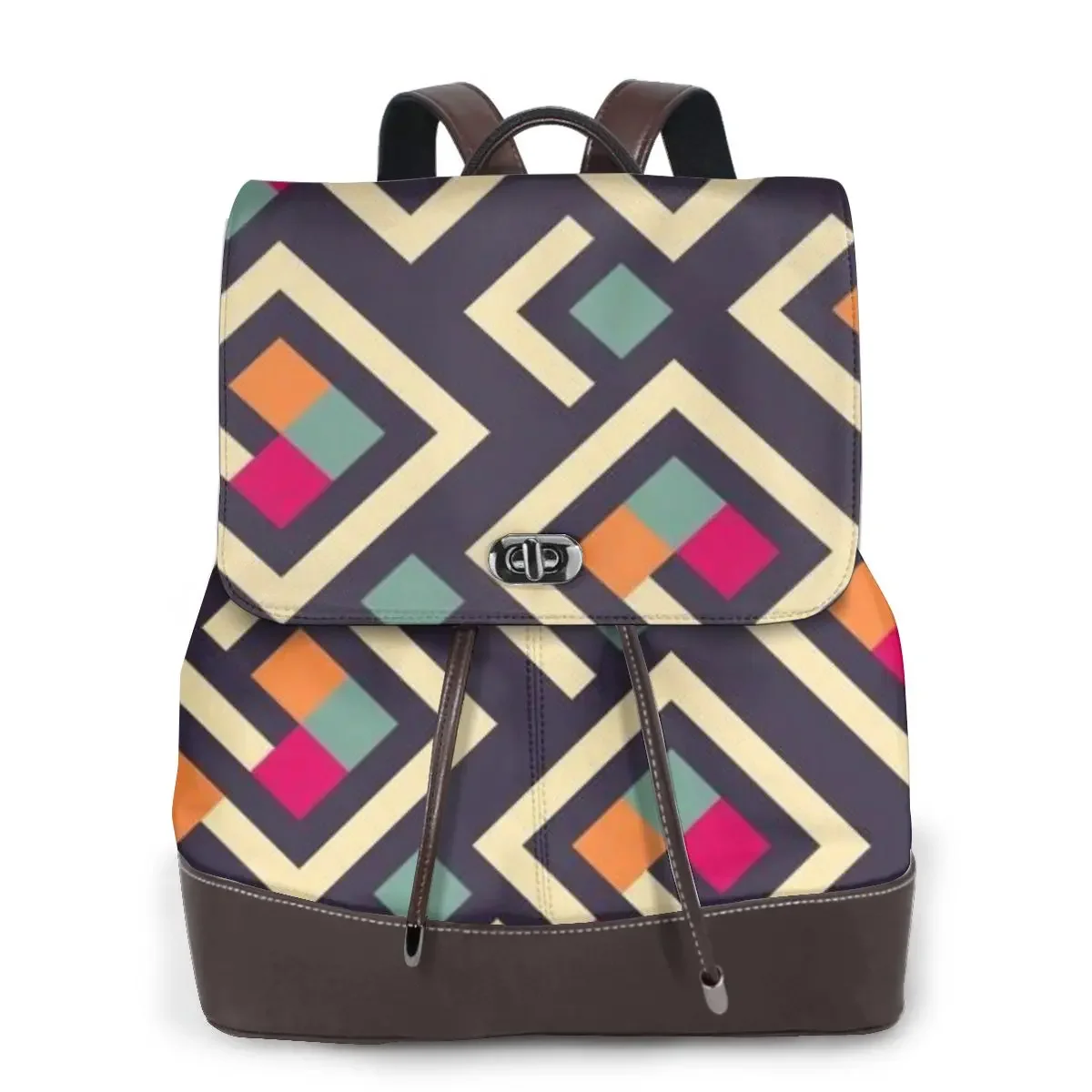 Art Geometric Printing Pattern New Hot Women's Backpack Designer High Quality Simple Fashion Backpack Large Capacity Backpack
Art Geometric Printing Pattern New Hot Women's Backpack Designer High Quality Simple Fashion Backpack Large Capacity Backpack