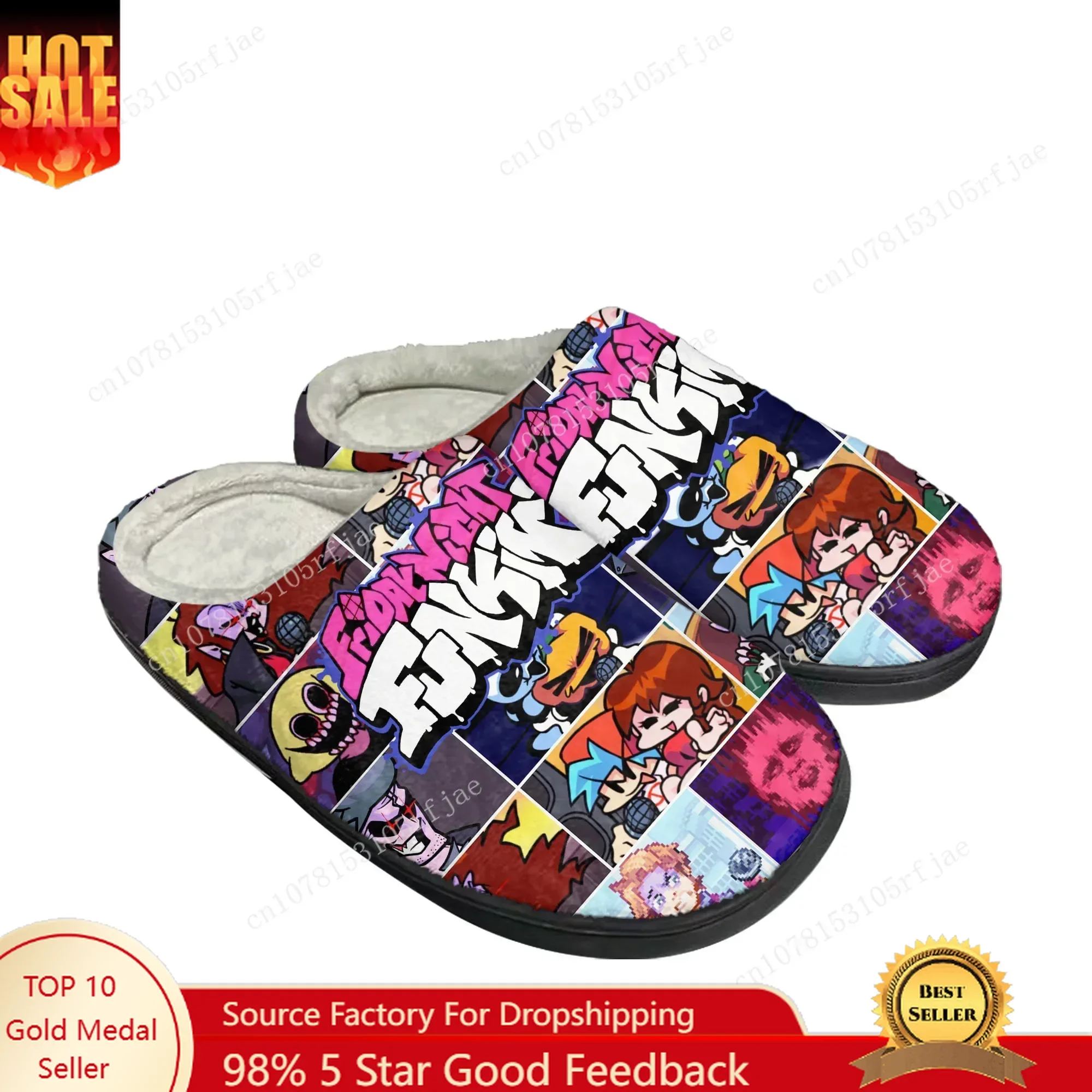 Funkin Cartoon Night Game Friday Home Cotton Slippers Men Women Plush Bedroom Casual Keep Warm Fashion Shoes Tailor Made Slipper
Funkin Cartoon Night Game Friday Home Cotton Slippers Men Women Plush Bedroom Casual Keep Warm Fashion Shoes Tailor Made Slipper