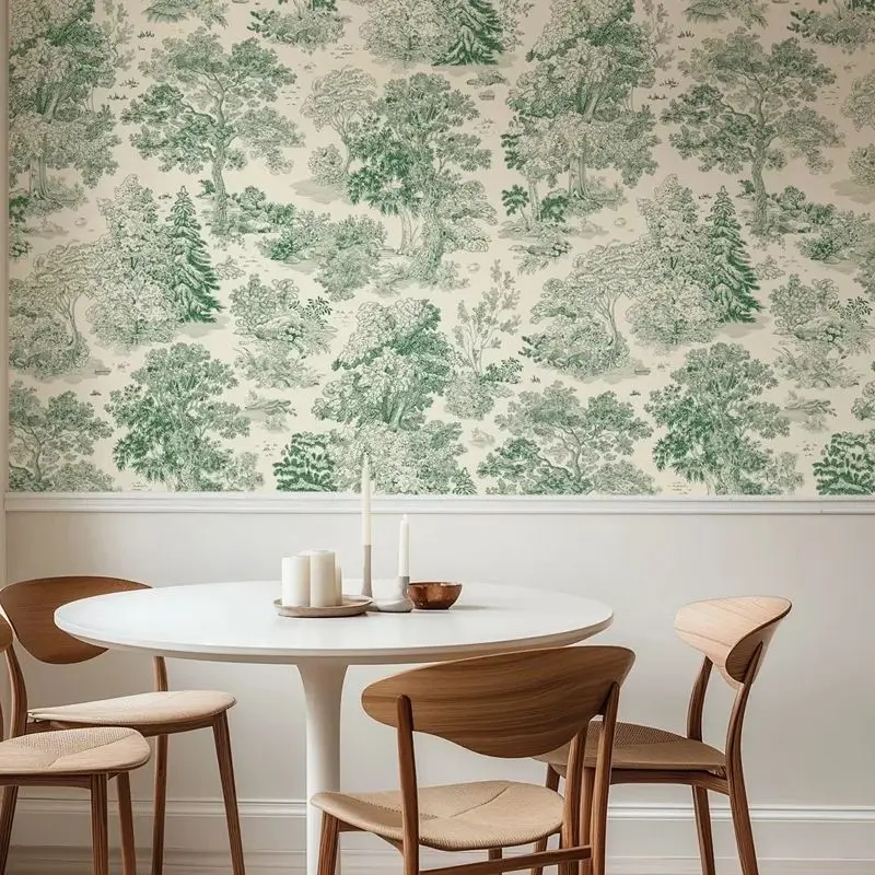 Green Vintage Forest Wallpaper Peel and Stick,Trees Design Wall Mural For Living Room Decor,Self-adhesive Or Traditional Papers
Green Vintage Forest Wallpaper Peel and Stick,Trees Design Wall Mural For Living Room Decor,Self-adhesive Or Traditional Papers
