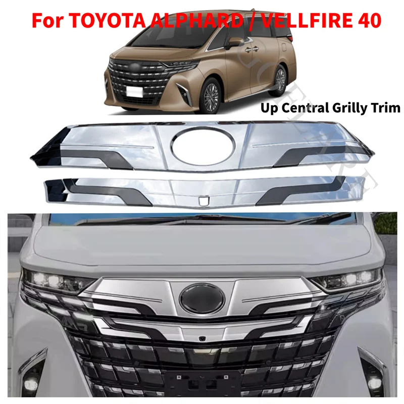 Аксессуары для 2023 TOYOTA alphard 40 автомобильный Стайлинг центральный грили отделка передний корпус защитный детектор ABS хромированная отделка
Аксессуары для 2023 TOYOTA alphard 40 автомобильный Стайлинг центральный грили отделка передний корпус защитный детектор ABS хромированная отделка