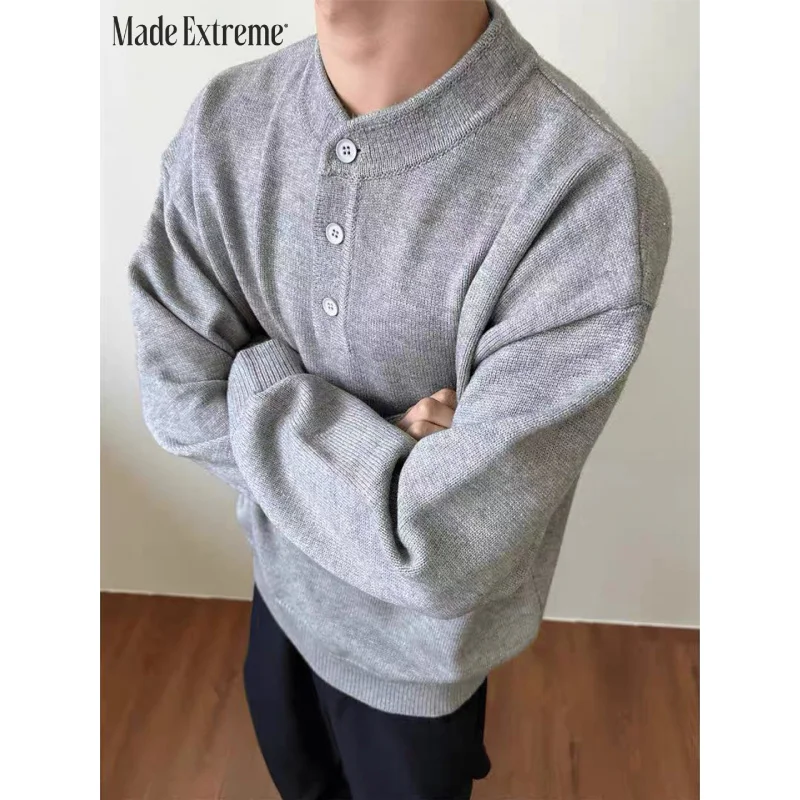 MADEEXTREME осенне-зимняя мягкая элитная базовая рубашка с круглым вырезом в стиле ретро, вязаный свитер с длинными рукавами для мужчин и женщин
MADEEXTREME осенне-зимняя мягкая элитная базовая рубашка с круглым вырезом в стиле ретро, вязаный свитер с длинными рукавами для мужчин и женщин