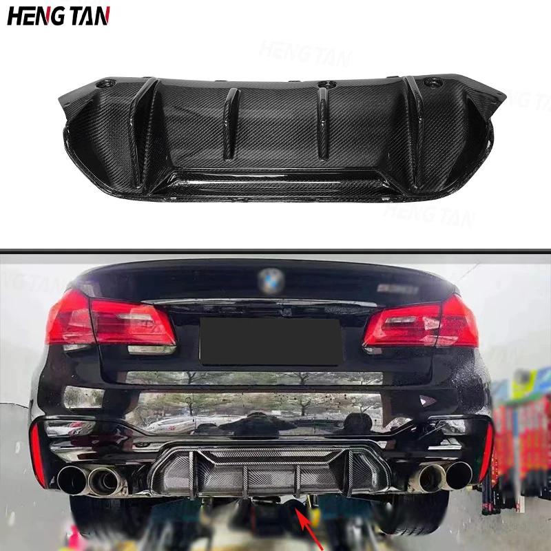 For BMW 5 Series F90 M5 2018-2020 Carbon Fiber Car Rear Bumper Lip Diffuser Spoiler Parts Upgrade Body kit Car Accessories
For BMW 5 Series F90 M5 2018-2020 Carbon Fiber Car Rear Bumper Lip Diffuser Spoiler Parts Upgrade Body kit Car Accessories