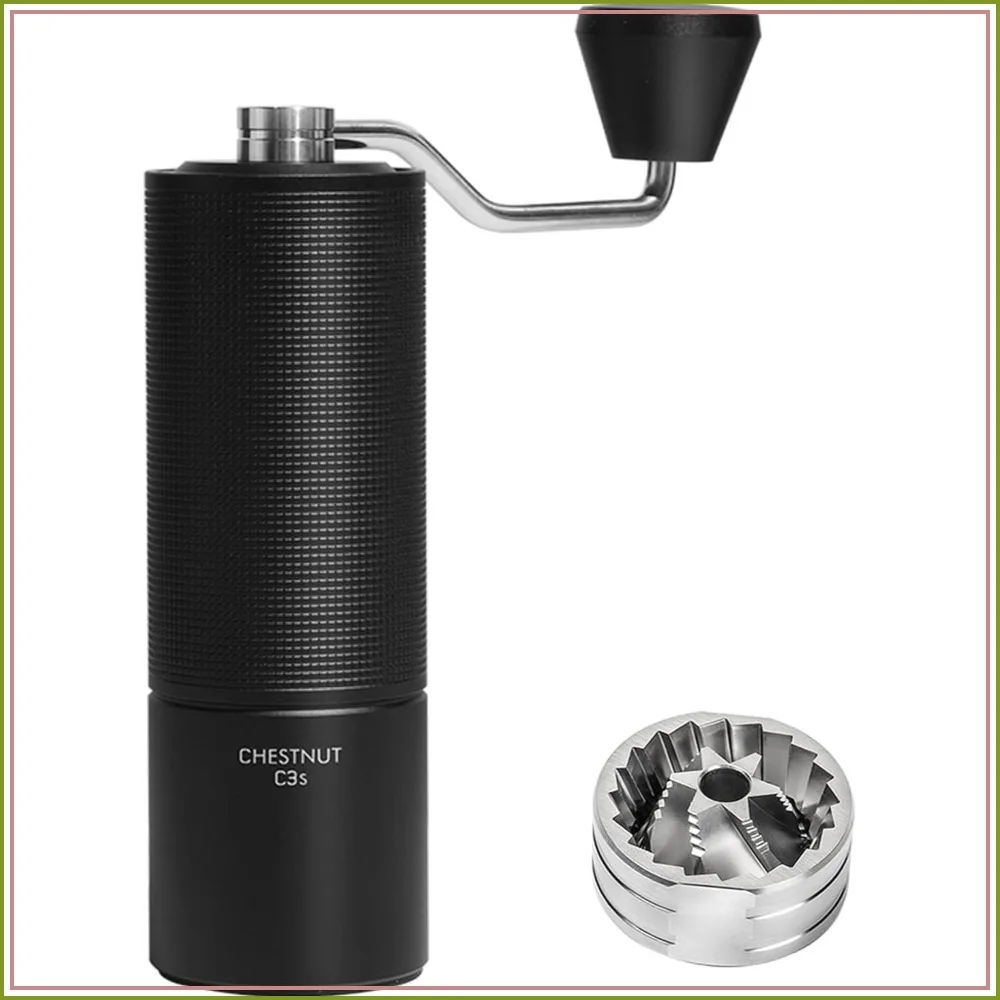 Manual Coffee Grinder, Stainless Steel Conical Burr, Adjustable 36 Settings, Portable for Travel/Camping/Home, Black
Manual Coffee Grinder, Stainless Steel Conical Burr, Adjustable 36 Settings, Portable for Travel/Camping/Home, Black