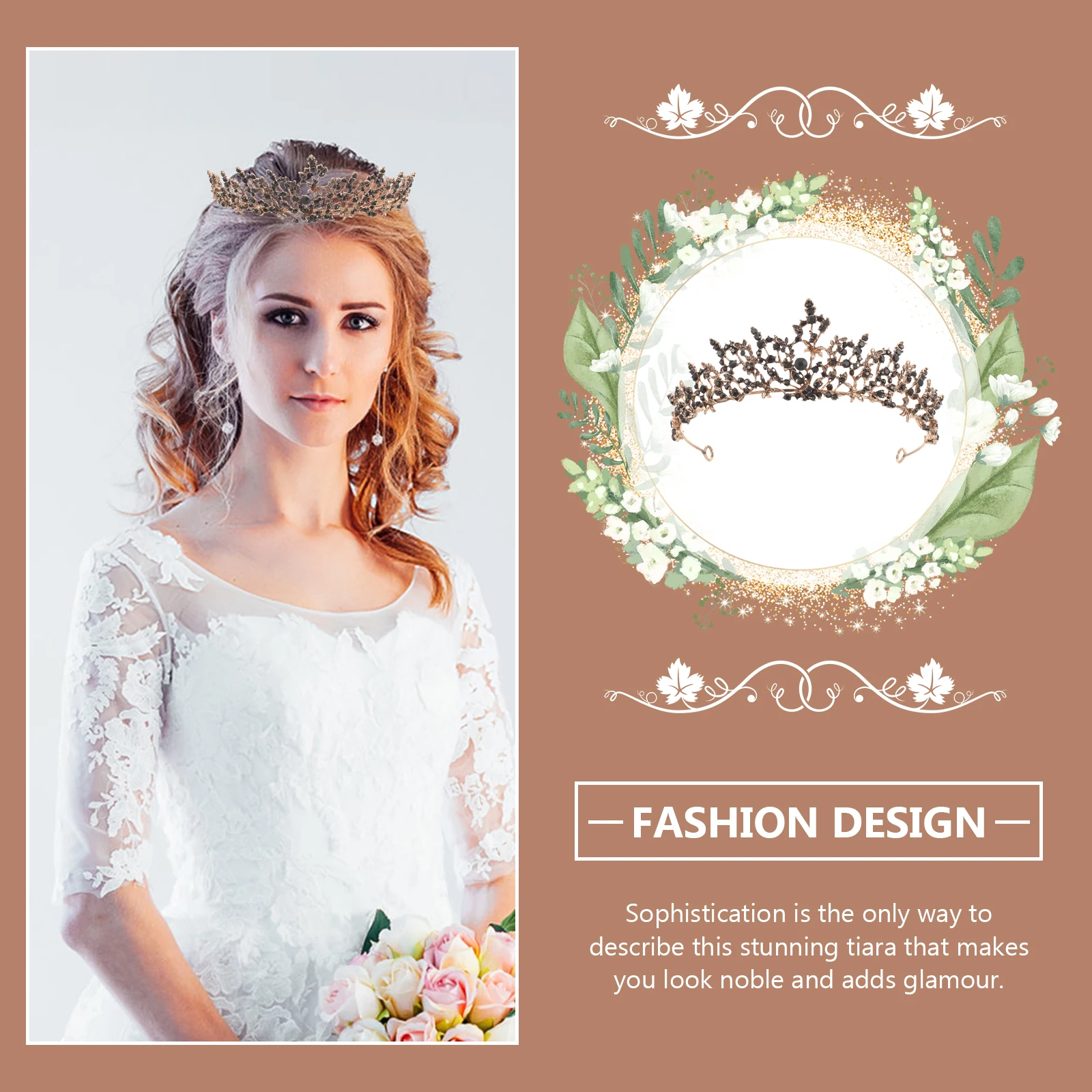 Grand Crown Tiara Headband Hair Accessories Wedding Dress Headdress Alloy Prom Rhinestone Women Shining Surface Party Family
Grand Crown Tiara Headband Hair Accessories Wedding Dress Headdress Alloy Prom Rhinestone Women Shining Surface Party Family