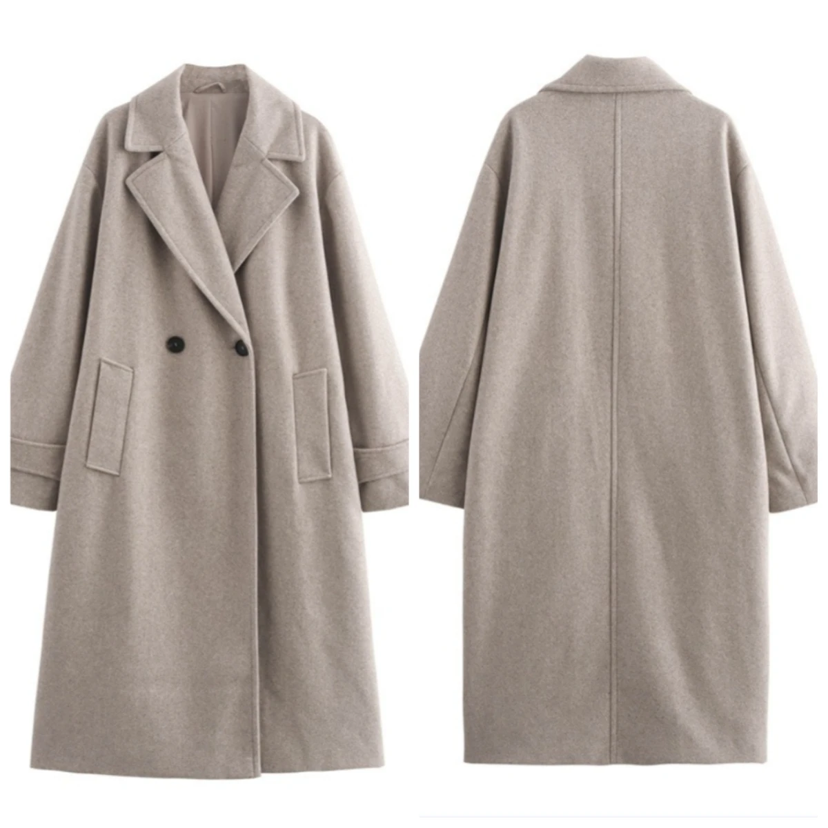 Осенний новый стиль женской одежды, модное трехцветное роскошное пальто со свободным воротником и длинными рукавами
Осенний новый стиль женской одежды, модное трехцветное роскошное пальто со свободным воротником и длинными рукавами