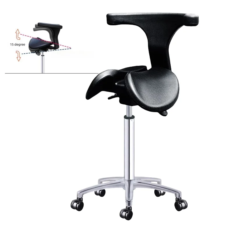 Multi Adjuster Ergonomic Swing Saddle Seat Multi Functional Back Posture Stool with Tilting Seat Saddle Chair For Dental Office
Multi Adjuster Ergonomic Swing Saddle Seat Multi Functional Back Posture Stool with Tilting Seat Saddle Chair For Dental Office