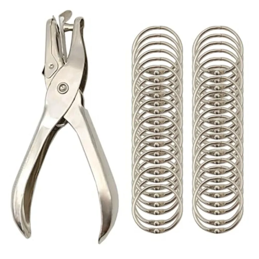40Pack Book Rings 1 Inch Binder Rings with Metal Single Hole Punch.Nickel Plated Steel Paper Rings Metal Rings for Index Cards,
40Pack Book Rings 1 Inch Binder Rings with Metal Single Hole Punch.Nickel Plated Steel Paper Rings Metal Rings for Index Cards,