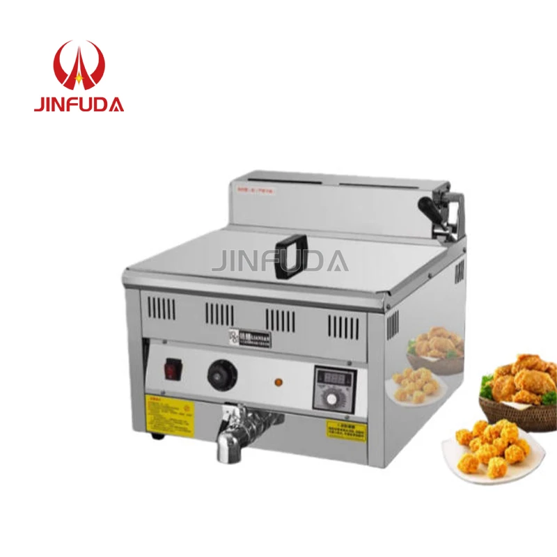 Sale Commercial Gas Stainless Steel Deep Fryer Machine Temperature-Control Double Tanks New Condition for Restaurant Use
Sale Commercial Gas Stainless Steel Deep Fryer Machine Temperature-Control Double Tanks New Condition for Restaurant Use