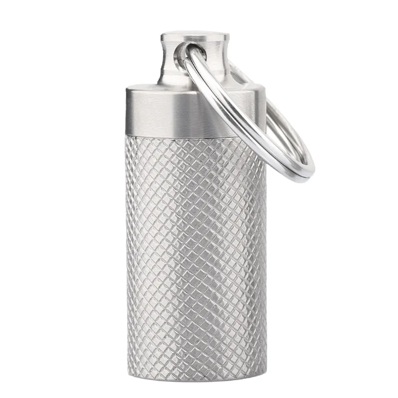 Small Portable Mini Titanium Sealed Bottle, Waterproof Canister, Medicine Bottle, Outdoor EDC First Aid Supplies
Small Portable Mini Titanium Sealed Bottle, Waterproof Canister, Medicine Bottle, Outdoor EDC First Aid Supplies