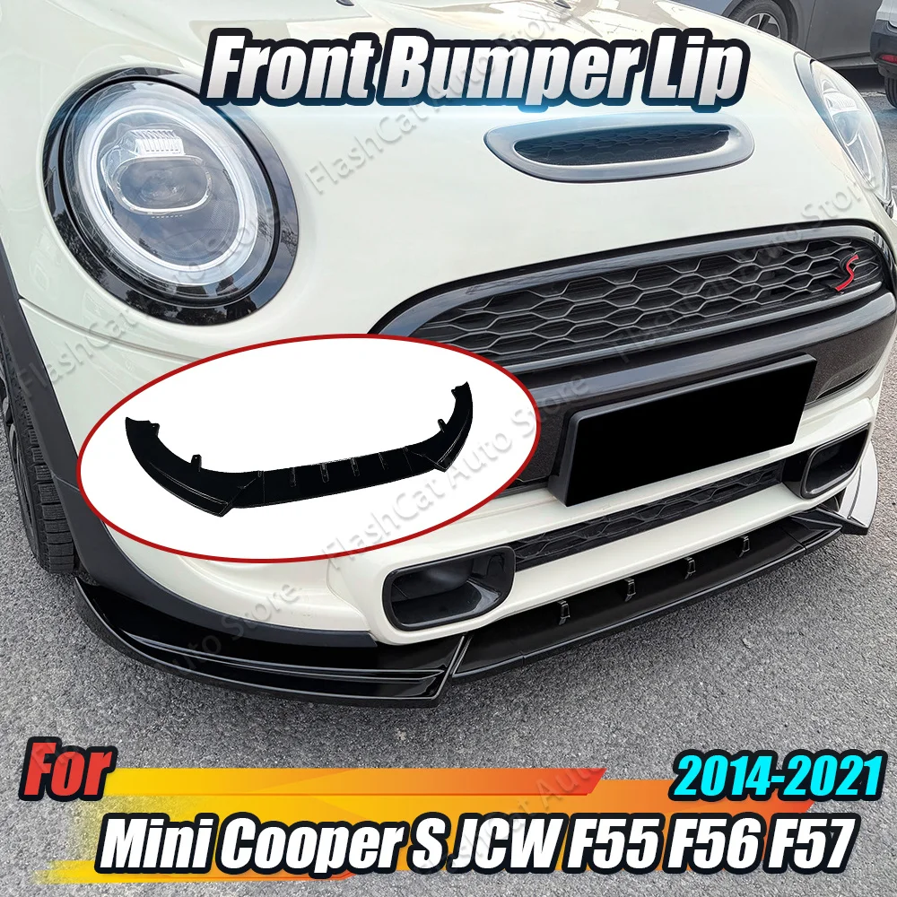 Lower Splitters Spoiler Lip For BMW Mini Cooper S JCW F55 F56 F57 2014-2021 Car Front Bumper Lip Diffuser Front Body Kits Trim
Lower Splitters Spoiler Lip For BMW Mini Cooper S JCW F55 F56 F57 2014-2021 Car Front Bumper Lip Diffuser Front Body Kits Trim