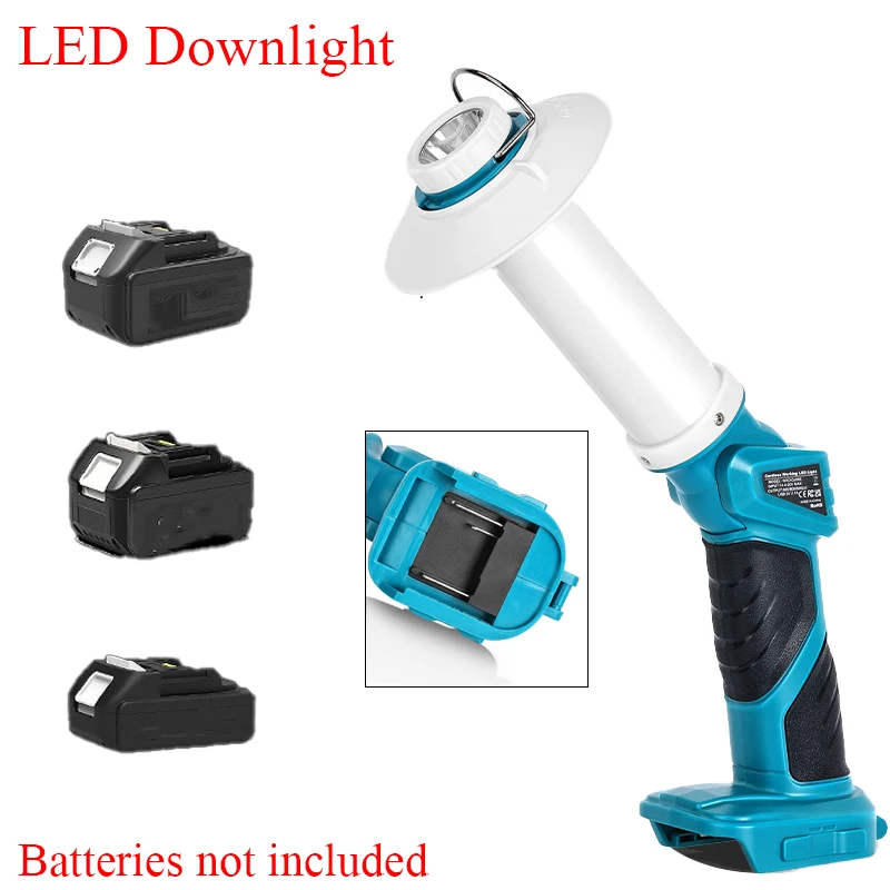 For Makita/DeWalt/Milwaukee/Bosch/Black&Decker/Ryobi/Craftsman 18/20V Li-ion Battery Portable Handheld High-Intensity Work Light
For Makita/DeWalt/Milwaukee/Bosch/Black&Decker/Ryobi/Craftsman 18/20V Li-ion Battery Portable Handheld High-Intensity Work Light