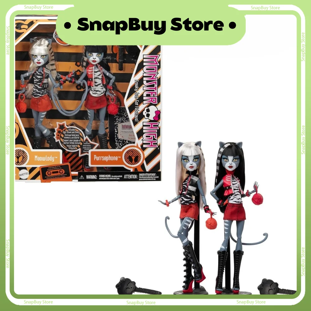Meowlody Purrsephone Anime Figure High Quality Version Monster High Boo-Riginal Creeproductions G1 Operetta Doll And Toralei Toy
Meowlody Purrsephone Anime Figure High Quality Version Monster High Boo-Riginal Creeproductions G1 Operetta Doll And Toralei Toy