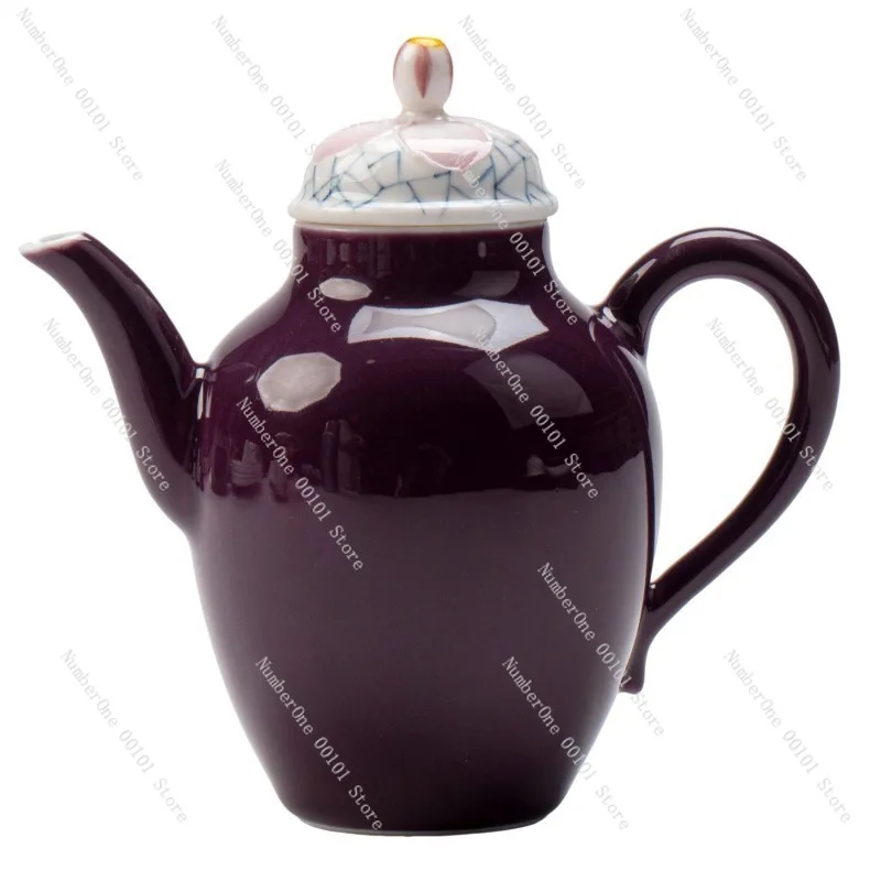 Hand-Painted Ceramic Teapot, Ice-Crack Plum Pattern, Kung Fu Tea Set with Filter, Portable Household Tea Brewing Pot
Hand-Painted Ceramic Teapot, Ice-Crack Plum Pattern, Kung Fu Tea Set with Filter, Portable Household Tea Brewing Pot