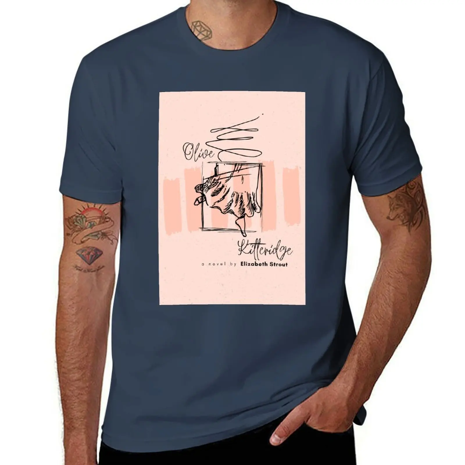 Olive Kitteridge - Book cover design T-Shirt Basic Solid Color Short Sleeve Cotton Top
Olive Kitteridge - Book cover design T-Shirt Basic Solid Color Short Sleeve Cotton Top