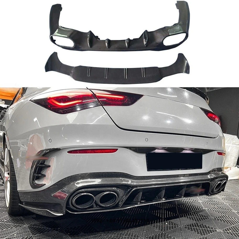 DGRCCS CLA45 W118 C118 2019-2024 Carbon Fiber Kit Rear Bumper Diffuser Screw Fixing Polished Finish Vacuum
DGRCCS CLA45 W118 C118 2019-2024 Carbon Fiber Kit Rear Bumper Diffuser Screw Fixing Polished Finish Vacuum
