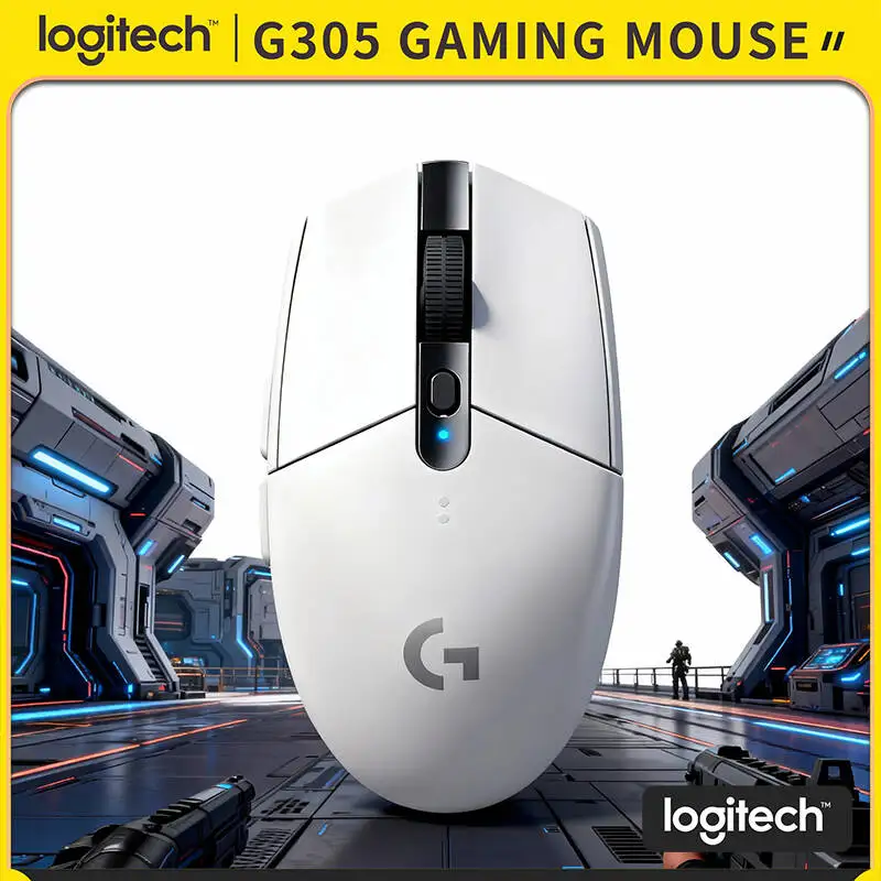 Беспроводная игровая мышь Logitech G305 LIGHTSPEED, 12000 DPI HERO, 6 программируемых кнопок, 250 часов автономной работы, 99 г, совместимость с ПК и Mac
Беспроводная игровая мышь Logitech G305 LIGHTSPEED, 12000 DPI HERO, 6 программируемых кнопок, 250 часов автономной работы, 99 г, совместимость с ПК и Mac